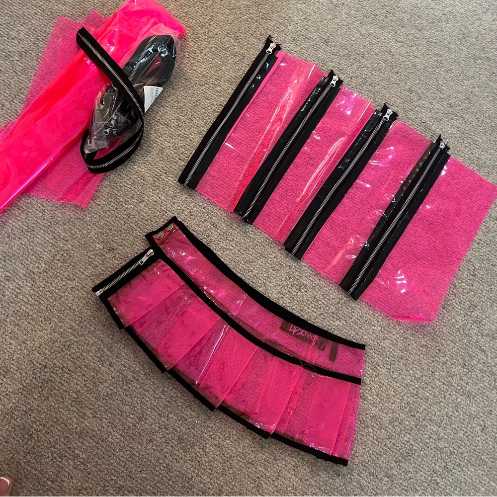 ELASTIK PLASTIK 2004 LIP SERVICE PINK SET XRARE